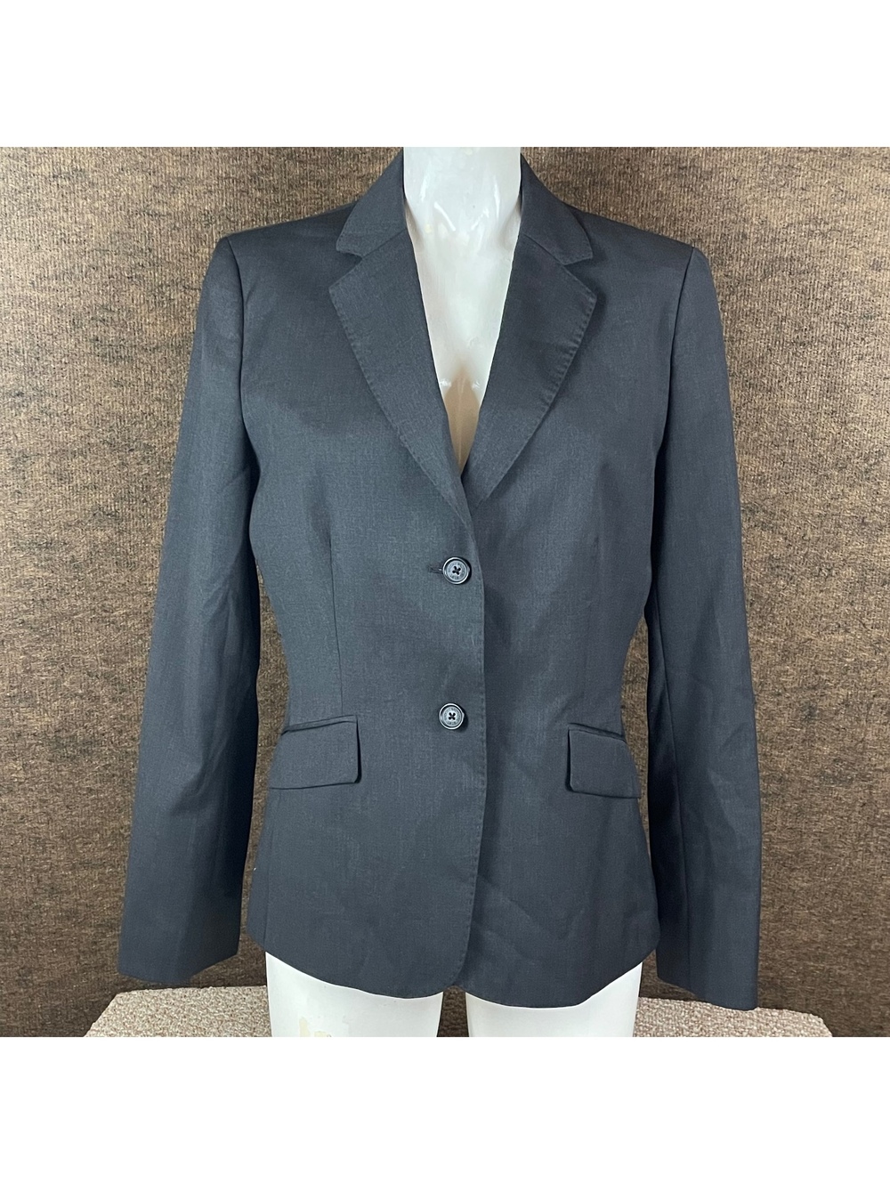 Brooks Brother Blazer Jacket Women’s 12 Classic Fit 100% Wool Career Office R2